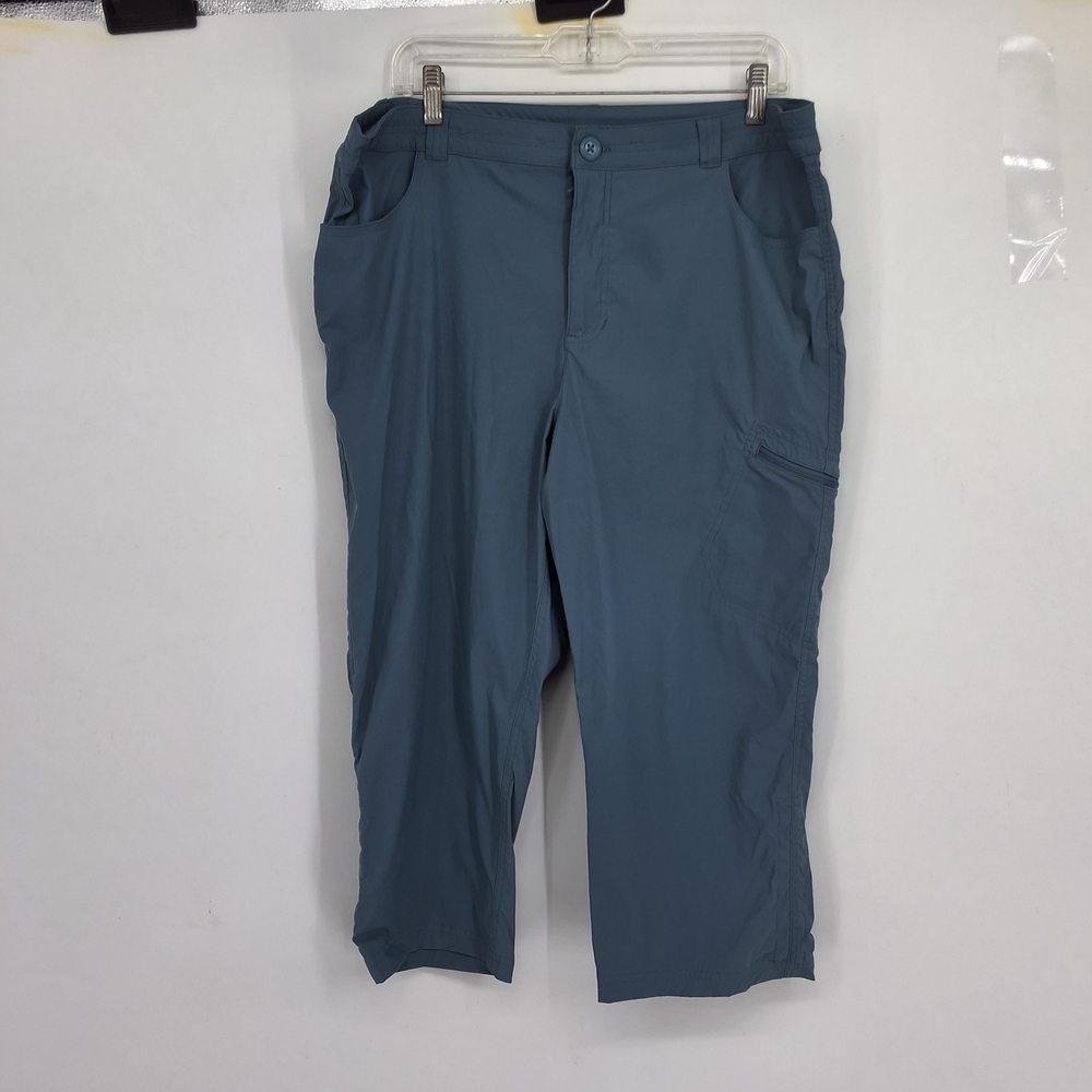 Eddie Bauer Sz 16 Blue Cropped Active Pants